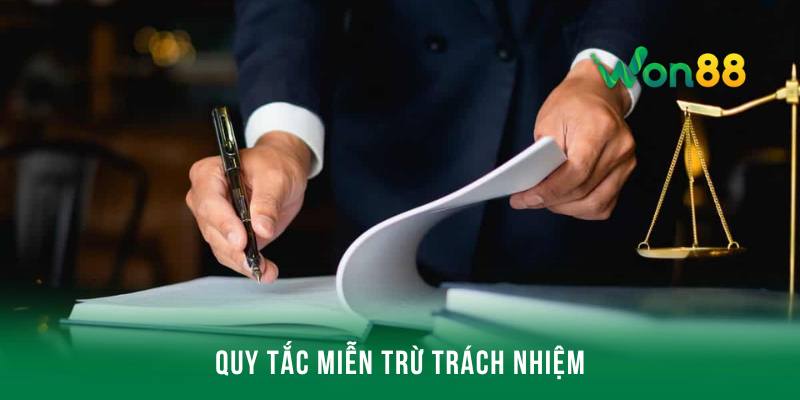 Điều khoản miễn trừ trách nhiệm cho hội viên Won88 Điều khoản miễn trừ trách nhiệm cho hội viên Won88