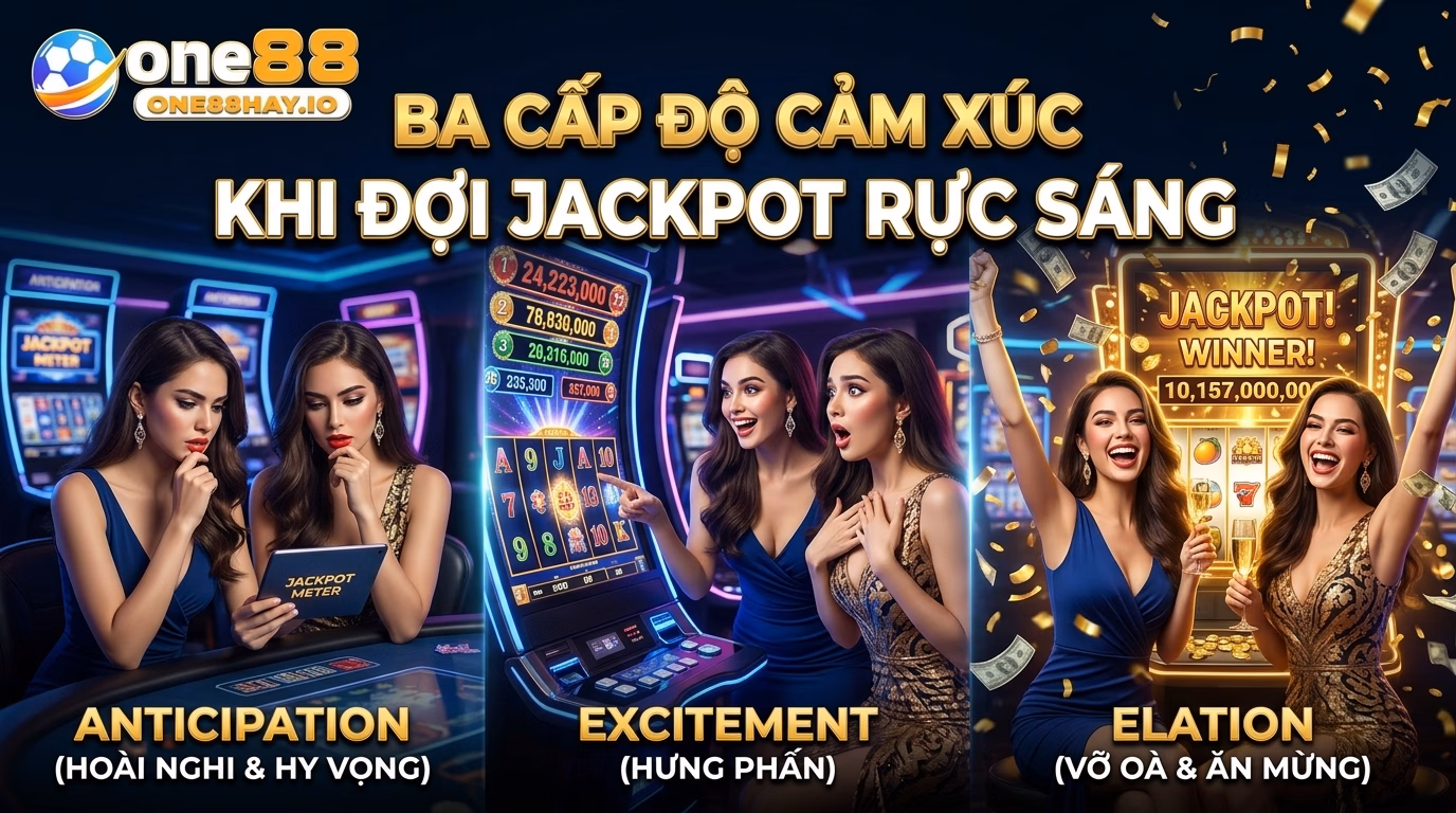 Ba Tầng Cảm Giác Khi Chờ Hũ Jackpot Sáng Lên