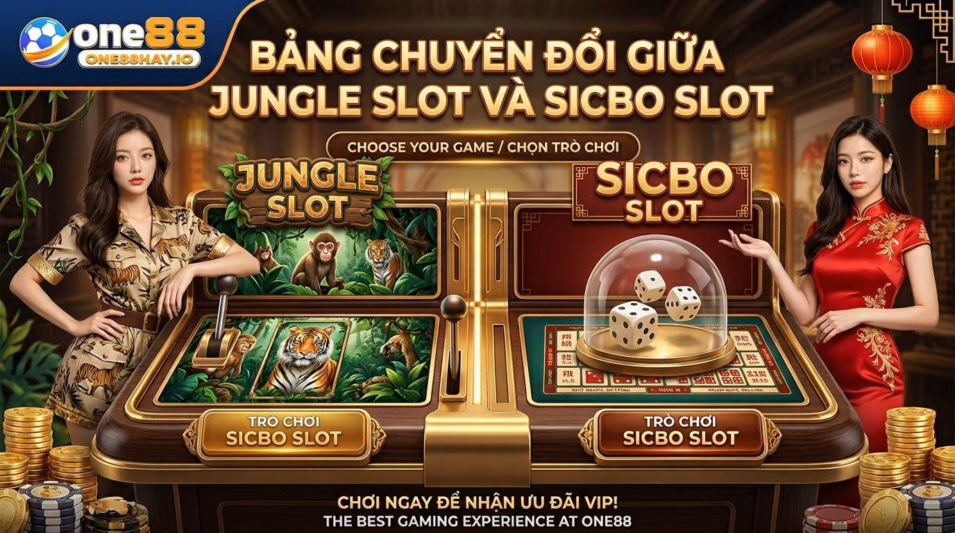 Bảng chuyển đổi Giữa Nổ Hũ Rừng Rậm Và Nổ Hũ Sicbo