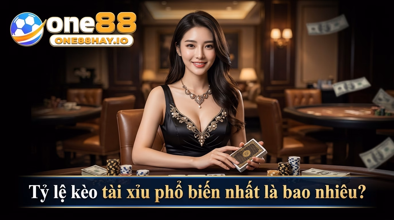 Các mốc tỷ lệ phổ biến nhất của kèo trên dưới là gì