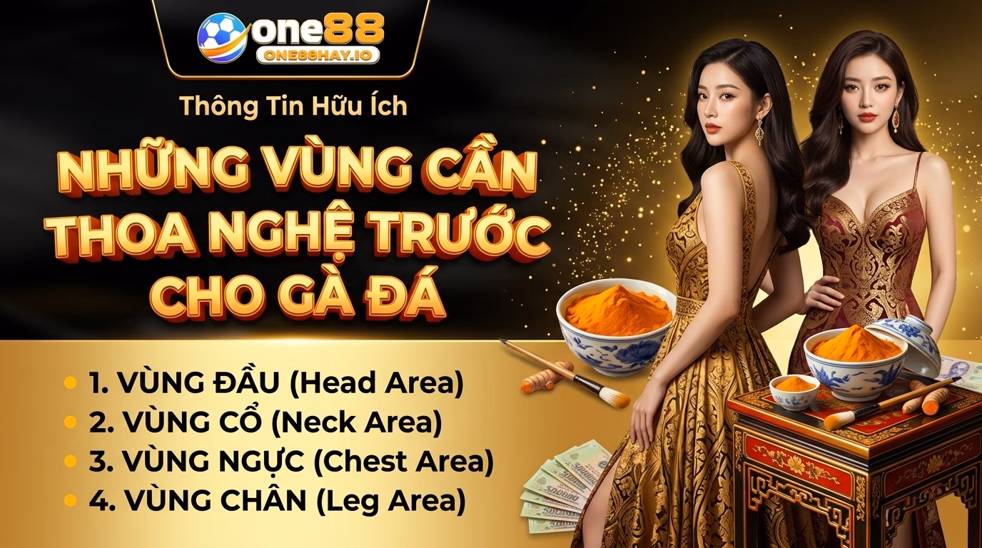 Các Vùng Nên Bôi Nghệ Trước Tiên