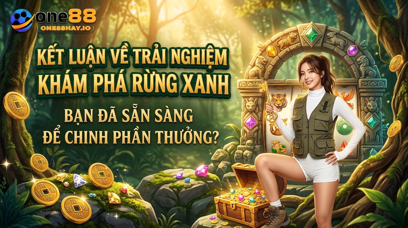 one88 ket luan trai nghiem kham pha rung xanh