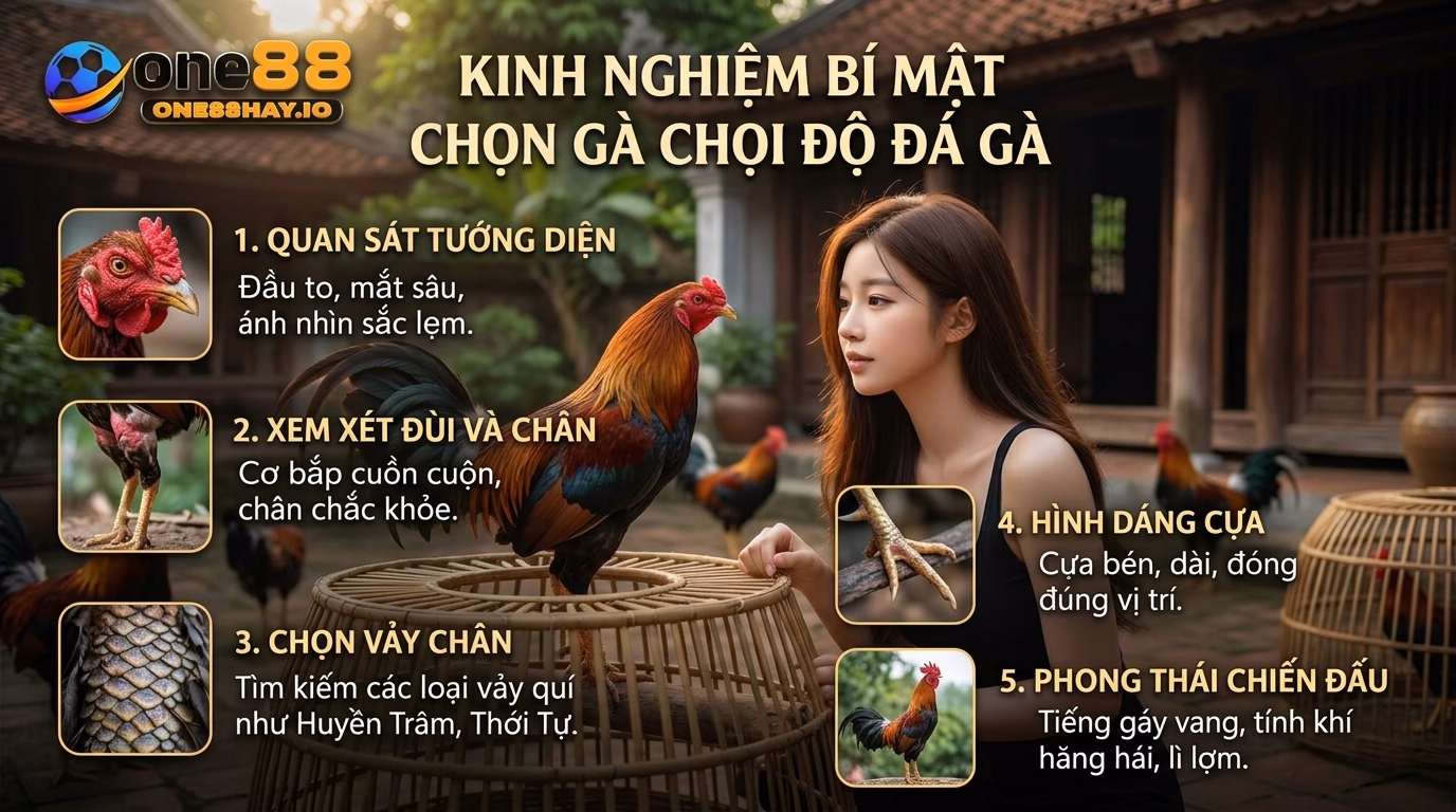 one88 kinh nghiem chon ga da