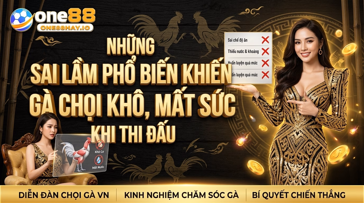 Những Lỗi Dễ Làm Gà Bị Khô Và Tụt Lực