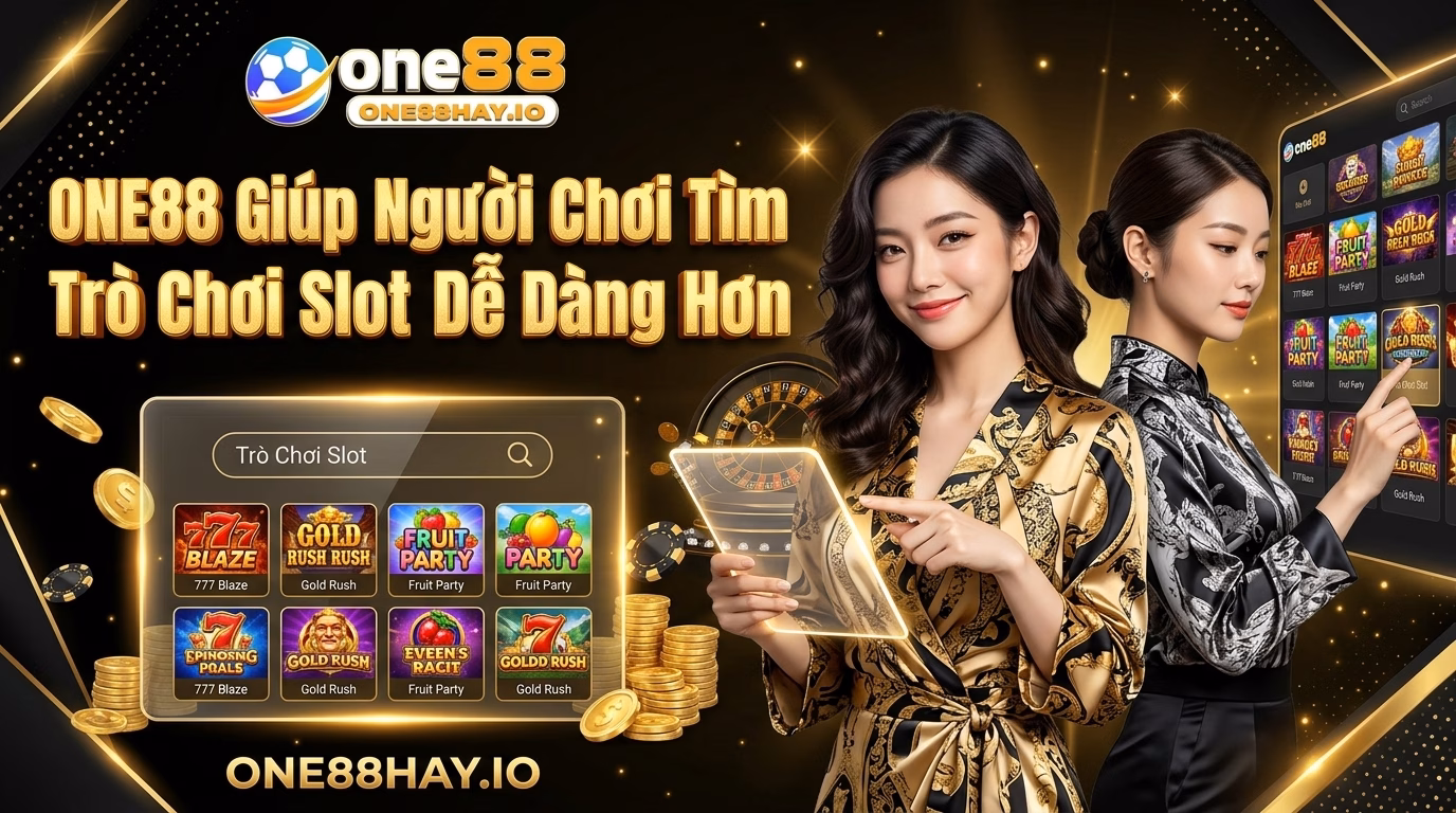 ONE88 Giúp Người Chơi Tìm Slot Game Gọn Hơn