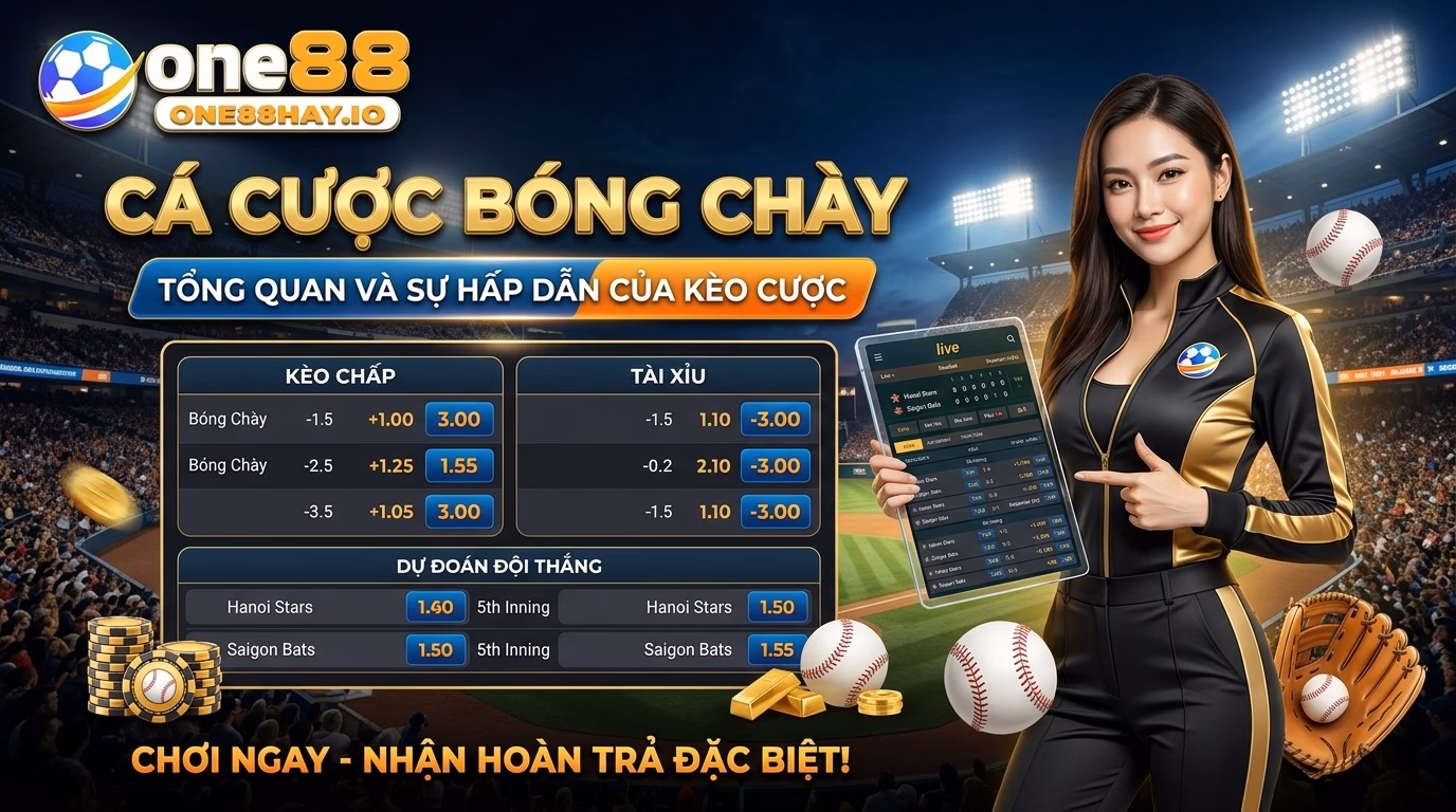 Tổng quan về cá cược bóng chày và sức hút trên bảng vị